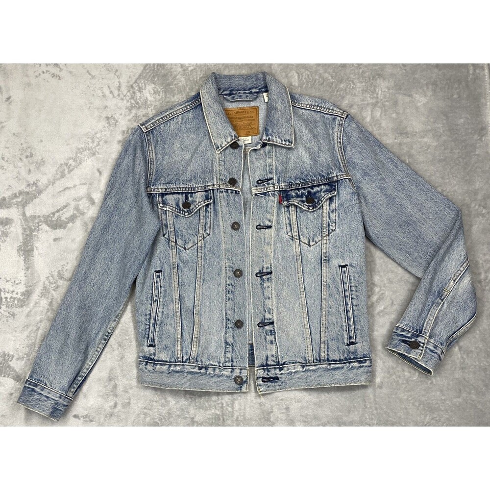 Levi's Men's Blue Denim Trucker Jacket Size Medium